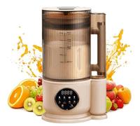 Macchina per latte di soia, 1,5 l, con tecnologia a 12 lame, copertura insonorizzata, timer 24 ore, funzione di mantenimento del calore, rivestimento in ceramica antiaderente