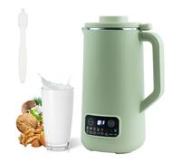 Macchina per Latte di Soia, 600ml Latte Vegetale Macchina con Pulizia Automatica, Multifunzionale Digital Nut Oat Milk Soup Maker, 304 Acciaio Inossidabile, per Zuppe, Latte di Soia (Verde)