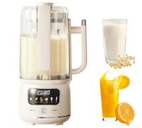 Macchina per latte di soia automatica, 1500 ml, con avvio ritardato, pulizia automatica e 12 lame per semi di soia