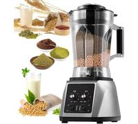 Macchina Per Latte Di Soia Completamente Automatica Da 6 Litri, Frullatore Professionale 2200 W, Regolazione A 9 Livelli, Design Insonorizzato, Tritatutto Per Uso Domestico E