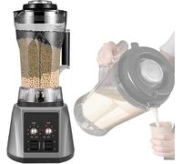 Macchina Per Latte Di Soia Completamente Automatica, Frullatore Professionale Da 5, L, 48.000 Giri/min, 8 Lame, 9 Velocità Regolabili, Preparatore Frullati, Design Con Riduzione Del Rumore