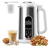 Macchina per Latte Vegetale 1200ml, Macchina Latte di Soia con Autopulente