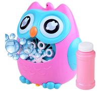 Macchina per le bolle di sapone Gufo - Rosa