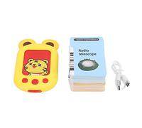 Macchina per l'educazione precoce delle carte Simpatico giocattolo elettronico per l'apprendimento della tigre con 224 parole visive Traduzione in inglese per ragazzi e ragazze