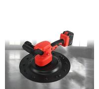 Macchina per levigatura e lucidatura di pareti 1680W Cazzuola elettrica per cemento e malta per cemento Cazzuola portatile per stucco e malta per cemento Strumento per lisciare l'intonaco,2Battery