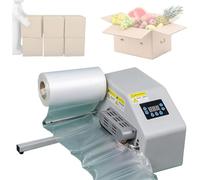 Macchina per l'imballaggio del cuscino d'aria, involucro automatico del cuscino del film 200W, dispositivo portatile dell'involucro dell'aria, uscita 16m/min per l'imballaggio efficiente