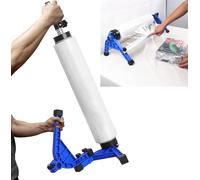 Macchina per l'imballaggio dell'erogatore di film estensibile, macchina per l'imballaggio manuale della pellicola del pallet, Avvolgitore del pallet montato a parete Strumento di avvolgimento in