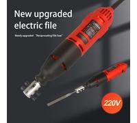 Macchina per lime elettriche alternativa 220V Lima per acciaio Rifilatura di metalli Runner per legno Sbavatura Levigatura Taglio Smerigliatrice a doppio scopo