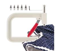 Macchina per l'impostazione fatta a mano della perla, set di strumenti per la regolazione delle perle, macchina a pressione manuale, borchie e strumenti per rivetti, macchina portatile e robusta