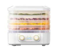 Macchina per liofilizzatore domestico con controllo touch digitale, essiccatore a più strati per alimenti per frutta, carne e pasti, temperatura regolabile, sistema di liofilizzazione compatto per