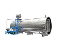 Macchina per liofilizzazione di livello commerciale - Liofilizzatore industriale per la trasformazione di alimenti sfusi per animali domestici - Tecnologia di raffreddamento rapido con grande capacità