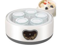 Macchina per lo yogurt, controllo della temperatura del regolabile 1,2 L Elettrodomestici - Macchina di yogurt portatile elettrica | per formaggi, frutta, vino, cucina domestica, colazione