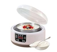 Macchina per lo yogurt,Macchina per lo yogurt Piccola yogurtiera in acciaio | Macchina per dolci automatica Cono di formaggio semifreddo per cucina , camp
