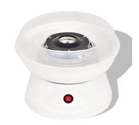 Macchina per zucchero filato Vidaxl 480 W Bianca