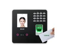 Macchina per l'orologio, Dispositivo di registrazione e presenze dei dipendenti con riconoscimento facciale biometrico USB e impronta digitale,Elettronica per ufficio(BK-B-ID)