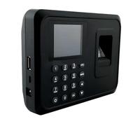 Macchina per l'orologio, Macchina for la rilevazione e impronte digitali biometrica USB Scanner for impronte digitali Armadietto for cartellini orari Password for di sicurezza 2,4 pollici,Elettronica