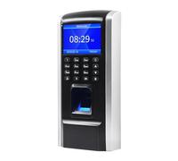 Macchina per l'orologio, Orologio marcatempo, macchina for il controllo degli accessi M12, riconoscimento biometrico e impronte digitali, schermo a colori, campanello integrato, download USB for uffic