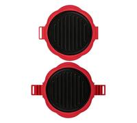 Macchina per - Macchina per elettrica | Mini Pie Maker, 25 Cm (1) Vassoio Da Cucina In Silicone, Padella Antiaderente Con Design Ad Onda Di Calore Per, Pizza, Pancetta | Microonde
