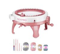 Macchina per Maglieria 48 Aghi con Contafile, Macchina per Tessitura Automatica, Telaio per Tessitura Intelligente, Telaio Intelligente per Bambini e Adulti Fai da Te per Giocattoli Calzini(B)