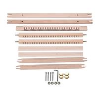 Macchina per maglieria in legno Punteggio per tessitura fai-da-te per attività genitore-figlio dei bambini eco-compatibili