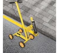 Macchina per Marcatura di Linee Macchina per La Tracciatura Delle Linee di Ruote Industriali, Carrello per Verniciatura a Spruzzo per Linee di Traffico, Traccialinee per Impieghi Gravosi per Asfalto