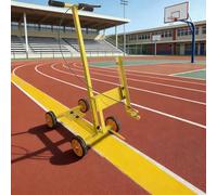 Macchina per Marcatura di Linee Macchina per La Tracciatura Delle Linee, Macchina per La Tracciatura Delle Linee di Parcheggio con Larghezza Regolabile da 5 a 15 cm, Compatibile con Vernice Spray