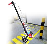 Macchina Per Marcatura Di Linee Resistente Macchina per il trasferimento di vernice a spruzzo, applicatore di corsie con regolazione della larghezza, per scuola, campo sportivo, garage, marc