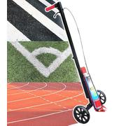 Macchina Per Marcatura Di Linee Resistente Macchina per la marcatura dei pavimenti, applicatore di vernice spray per tracciare linee, applicatore per pavimentazione, ruota di trasferimento p