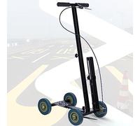 Macchina Per Marcatura Di Linee Resistente Macchina per la marcatura del pavimento, applicatore di corsie di trasferimento con ruota per nastro di demarcazione del campo da gioco, con regola