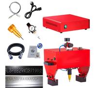 Macchina per marcatura pneumatica 170X110mm Macchina per marcatura a punti pneumatica portatile Macchina per incidere su metalli, per codice VIN Numero di telaio Marcatura di telai automobilistici