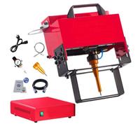 Macchina per marcatura pneumatica portatile, micropercussione per incisione su metalli 100x20mm per lettere, numeri di serie, codice VIN, Numero di telaio, data, grafica, ecc