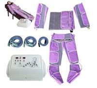 Macchina Per Massaggiatore A Compressione D'Aria (24 Airbag), Per Massaggio Pressoterapia Completo Del Corpo, Circolazione Del Drenaggio Linfatico E Rilassamento Muscolare, 3 Livelli Di Intensità