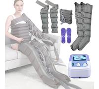 Macchina per massaggio a pressione elettrica, massaggiatore per gambe con drenaggio linfatico a 6 cavità per la circolazione, macchina per compressione ad aria elettrica per braccia, gambe e