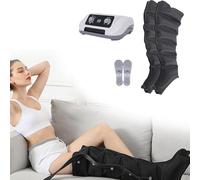 Macchina per massaggio a vita, braccia, gambe e polpacci Widppsopt, rilassa la circolazione sanguigna, macchina per massaggio elettrico a compressione d'aria a 6 cavità, disturbi venosi cron