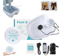 Macchina per massaggio ai piedi disintossicante ionico con bacino elettrico per piedi spa massaggiatore per bagno tessuti profondi puliti vibranti Array per la cura delle vibrazioni