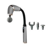 Macchina per massaggio portatile 6 marce con 4 testine massaggianti per le