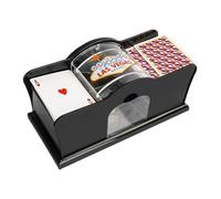Macchina Per Mescolare Le Carte - 1 2 Mazzi,mescolatore Di Carte Manuale Con Manovella,Mescolatore Di Carte Da Gioco Con Sist ema A Manovella Facile Per Giochi Di Carte Domestici, Poker, Blackjack,