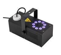 Macchina per nebbia con illuminazione LED RGB, 500 W, portatile, verticale, con telecomando, 6000 CFM, serbatoio per palcoscenico, feste, evento DJ