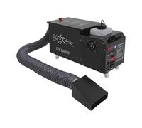 Macchina per nebulizzazione da pavimento, 2000 W, serbatoio da 5 l, DMX e | Silenzioso 40 dB, ruote a 360° e maniglia per il trasporto, perfetto per teatro, club, matrimoni ed eventi