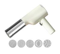 Macchina per noodle elettrica a mano: produttore automatico di pasta con pressa De, strumento da cucina senza fili con 5 intercambiabili, pressa per pasta compatta per cucina , C