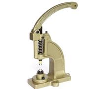 Macchina per occhielli della pressa a mano, strumento di installazione resistente per tessuti, pelle e materiali in tela
