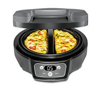 MACCHINA PER OMELETTE ROMMELSBACHER OM 950, Potenza 950 W, Piastre antiaderenti Xylan Plus, Timer elettronico con display