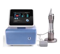 Macchina per onde d'urto ED, macchina pneumatica per terapia a onde d'urto con 2500 tempi preimpostati, energia regolabile 10-50 mj e frequenza 1-18 Hz, migliora 10 parti del corpo, per lesioni di