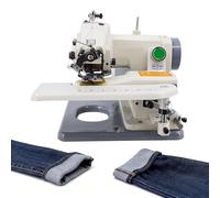 Macchina per orlatura cieca per punti invisibili, 1200 giri/min, portatile, con lunghezza e altezza regolabili, orlo senza sforzo per pantaloni, abiti, tende