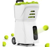 Macchina per palline da tennis ad alta capacità, lunga durata della batteria, telecomando e alimentazione automatica per un allenamento migliorato