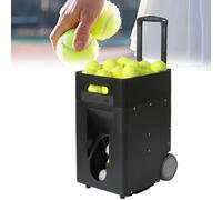 Macchina per palline da tennis: capacità di oltre 50 palline, durata della batteria 2-4 ore, batteria esterna, telecomando intelligente, alimentazione automatica della palla per principianti