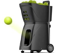 Macchina per palline da tennis con controllo tramite app mobile, lanciatore automatico per pratica di tennis, 100 grandi capacità, ideale per tennisti