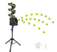 Macchina per palline da tennis con telecomando, treppiede regolabile 60-105 cm, per pratica e allenamento