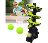 Macchina per palline da tennis, frequenza 3,5 secondi, 28 palline, composito, allenatore di tennis per adulti