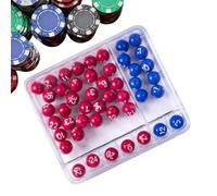 Macchina per palline della lotteria - Set di palline numerate a tamburo rotante manuale, gioco randomizzatore resistente | Gabbia di estrazione a manovella, distributore di bingo, giocattolo per la se